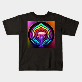 Magic Mushroom Portal Kids T-Shirt